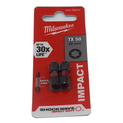 Milwaukee®Schrauberbit TX50/25mm