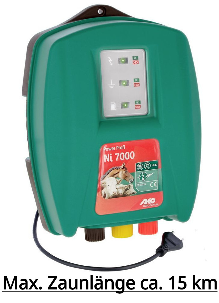 AKO Power Profi Ni 7000 230 Volt Netzgerät 7 Joule