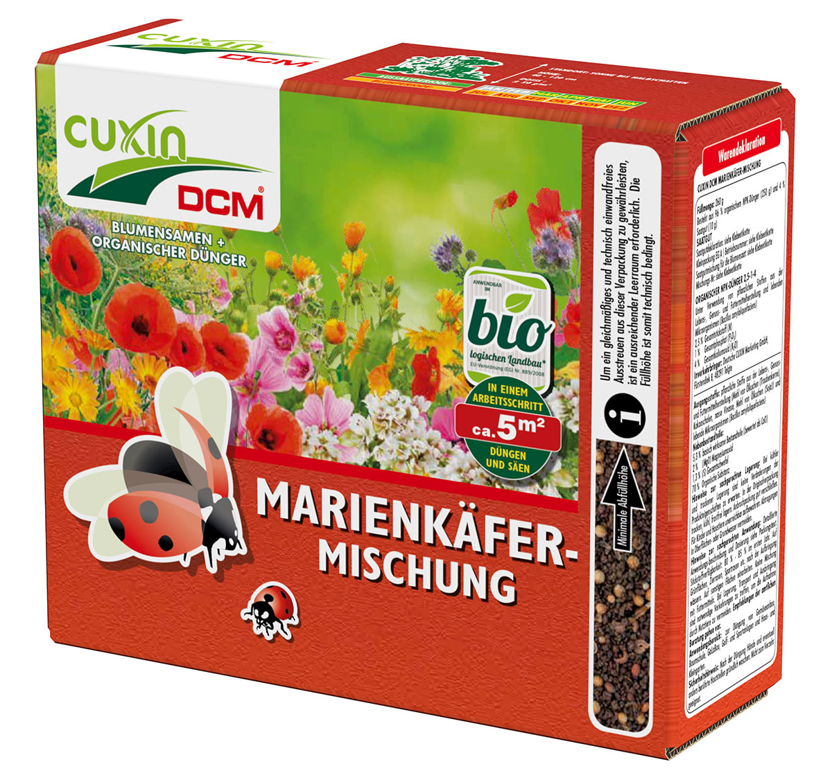 Blumensamen Marienkäfer-Mischung 5 m²