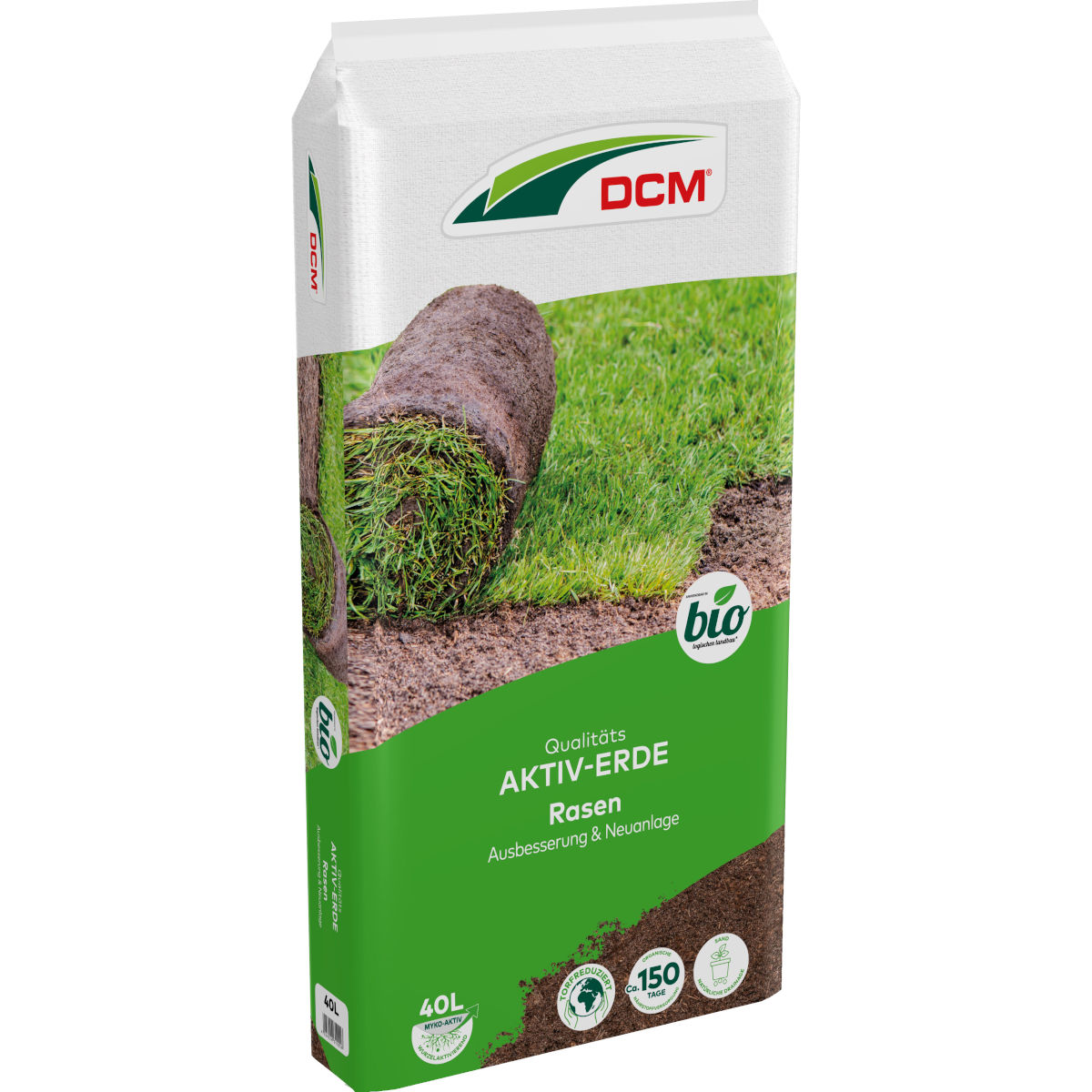 DCM Aktiv-Erde Rasen 40L