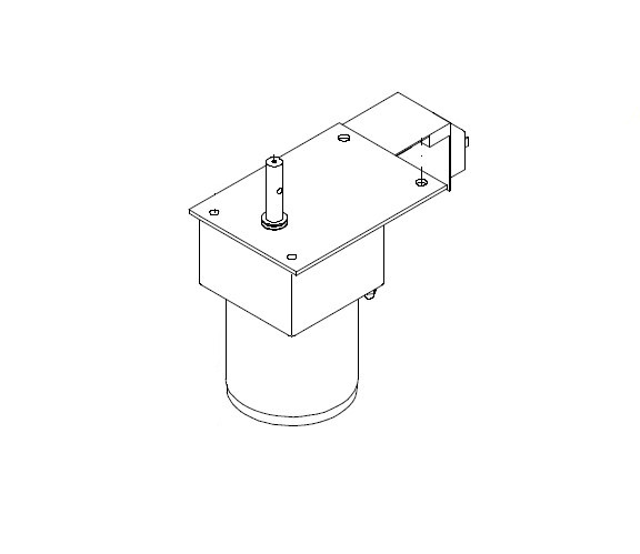 Getriebemotor O 220-240V/50Hz komplett