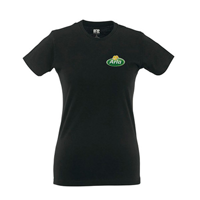 Arla T-Shirt Damen 3er Pack schwarz