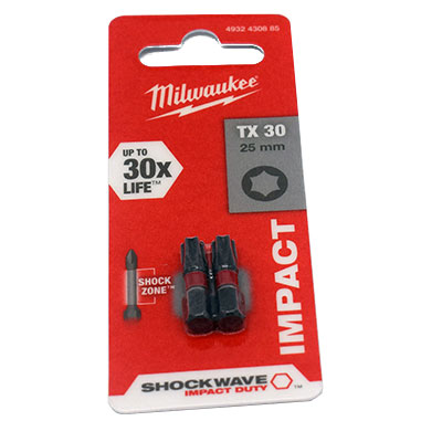 Milwaukee®Schrauberbit TX30/25mm