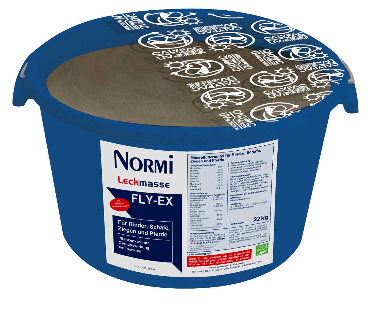 Normi Leckmasse Fly EX 22kg Eimer