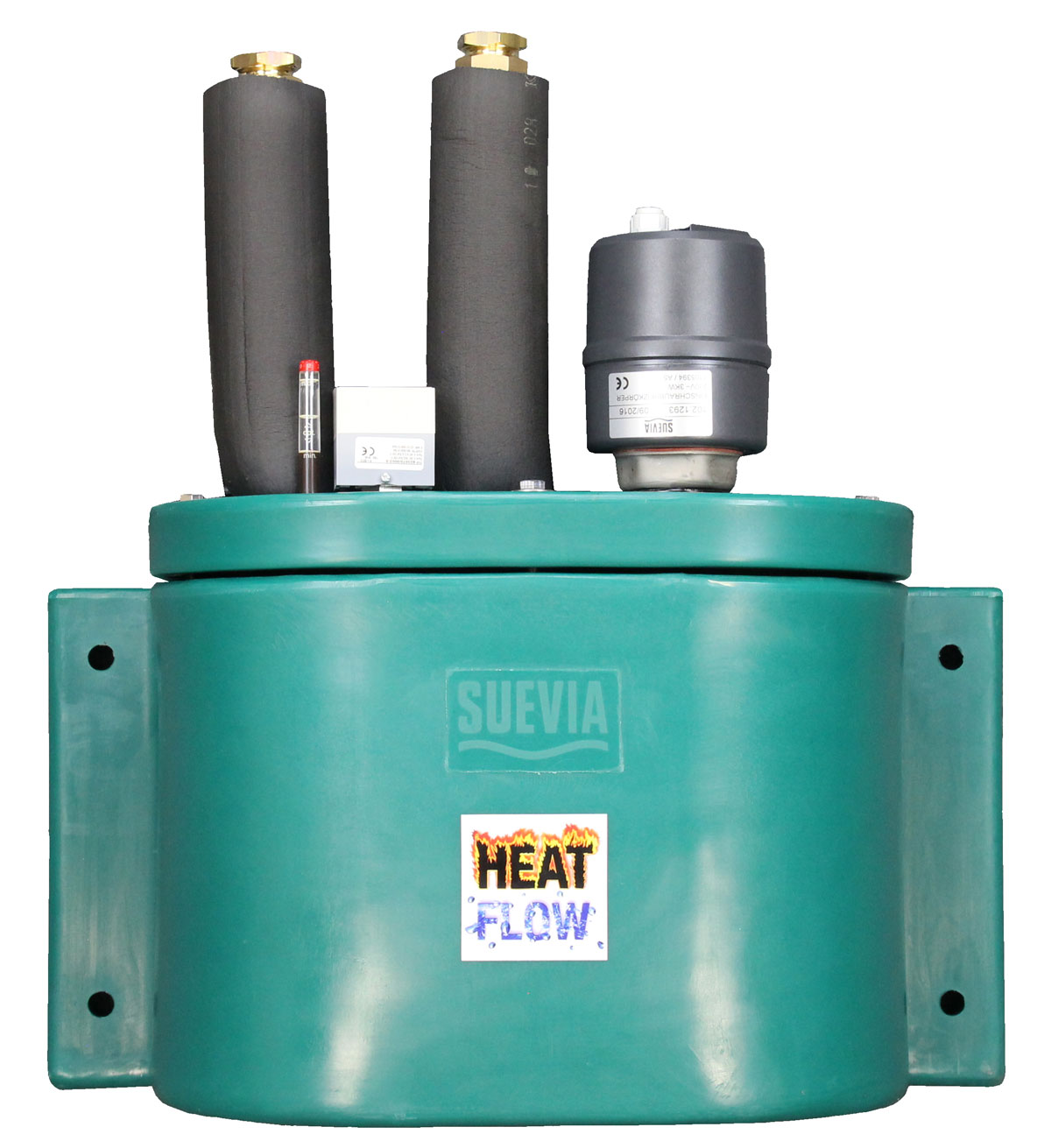 Heizgerät Heatflow MINI 3kW 230 V max.200m 3/4" isoliert 3/4" Suevia