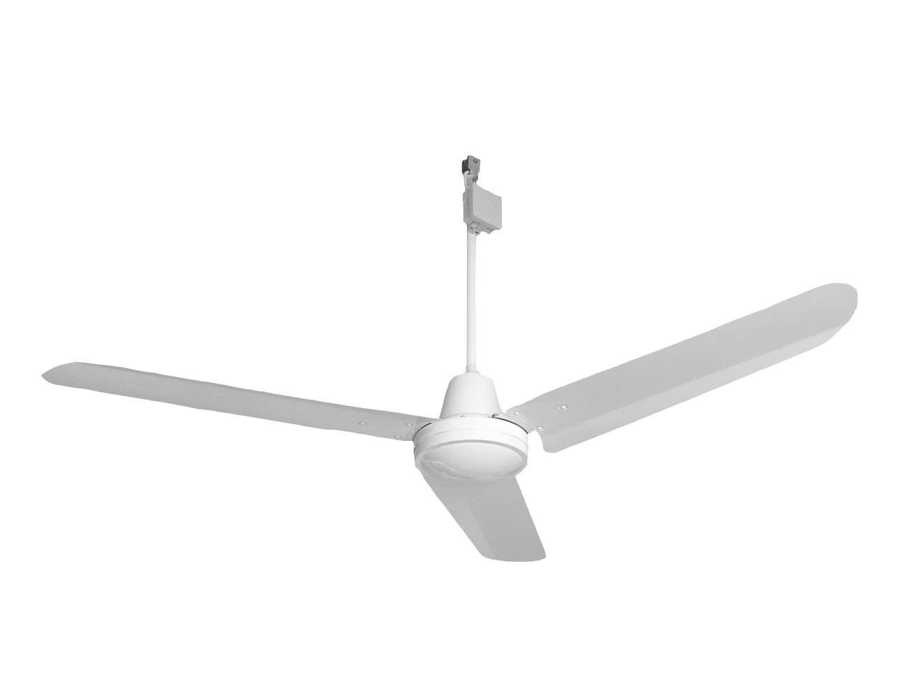 Deckenventilator S02 gerader Flügen Bauhöhe 69 cm