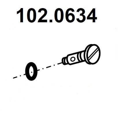 Regulierschraube mit O RING  Suevia