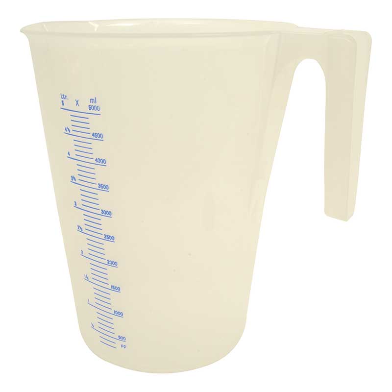 Meßbecher Transparent - 5L