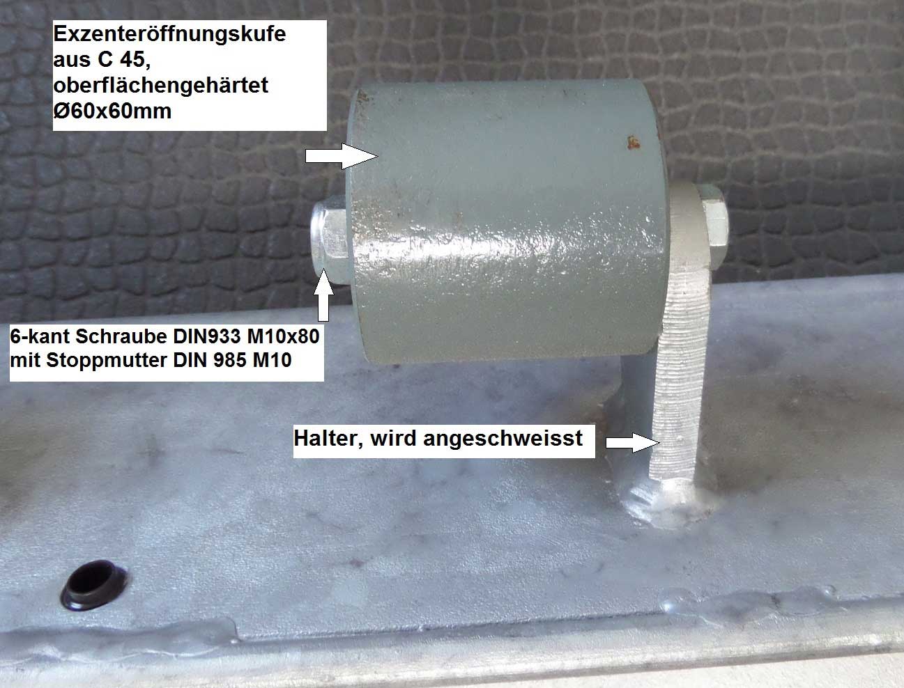 Rolle Suevia Schieber / Entmistungsschieber