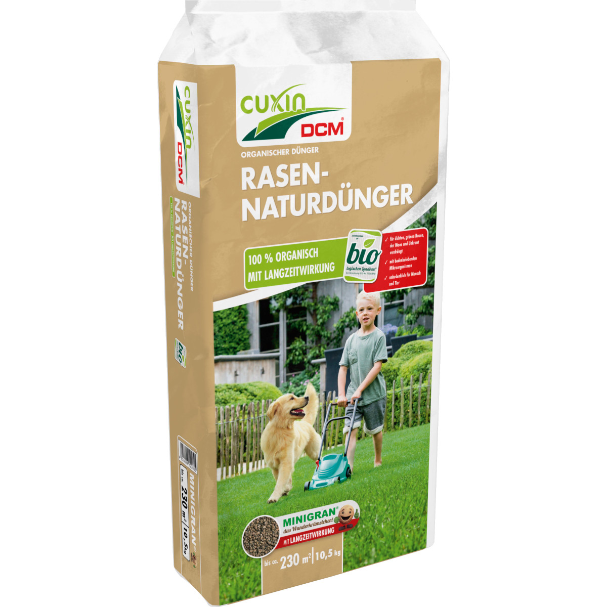 DCM Cuxin Rasen Naturdünger 10,5kg