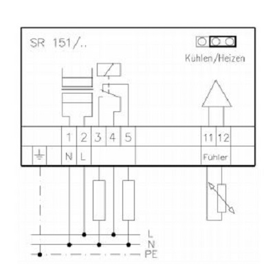 Thermostat Lüftersteuerung